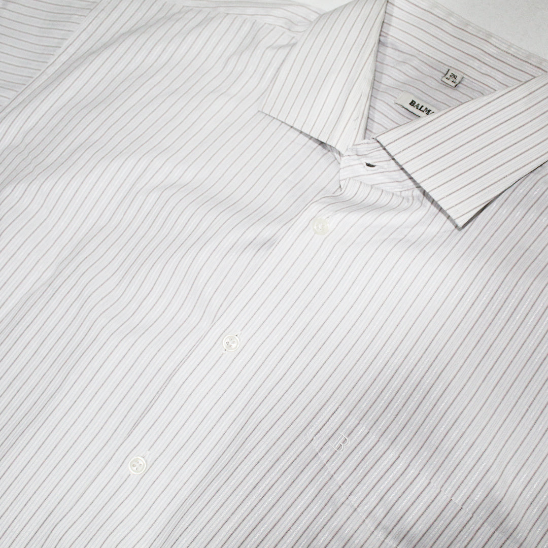 Camisa Balmain Vintage Rayas (XXL)