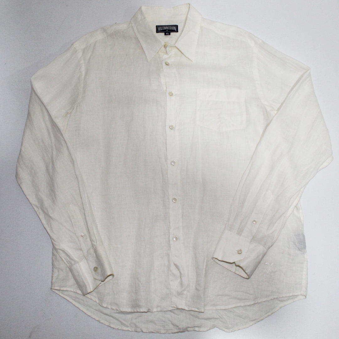 Camisa Vilebrequin Lino Beige (XL)