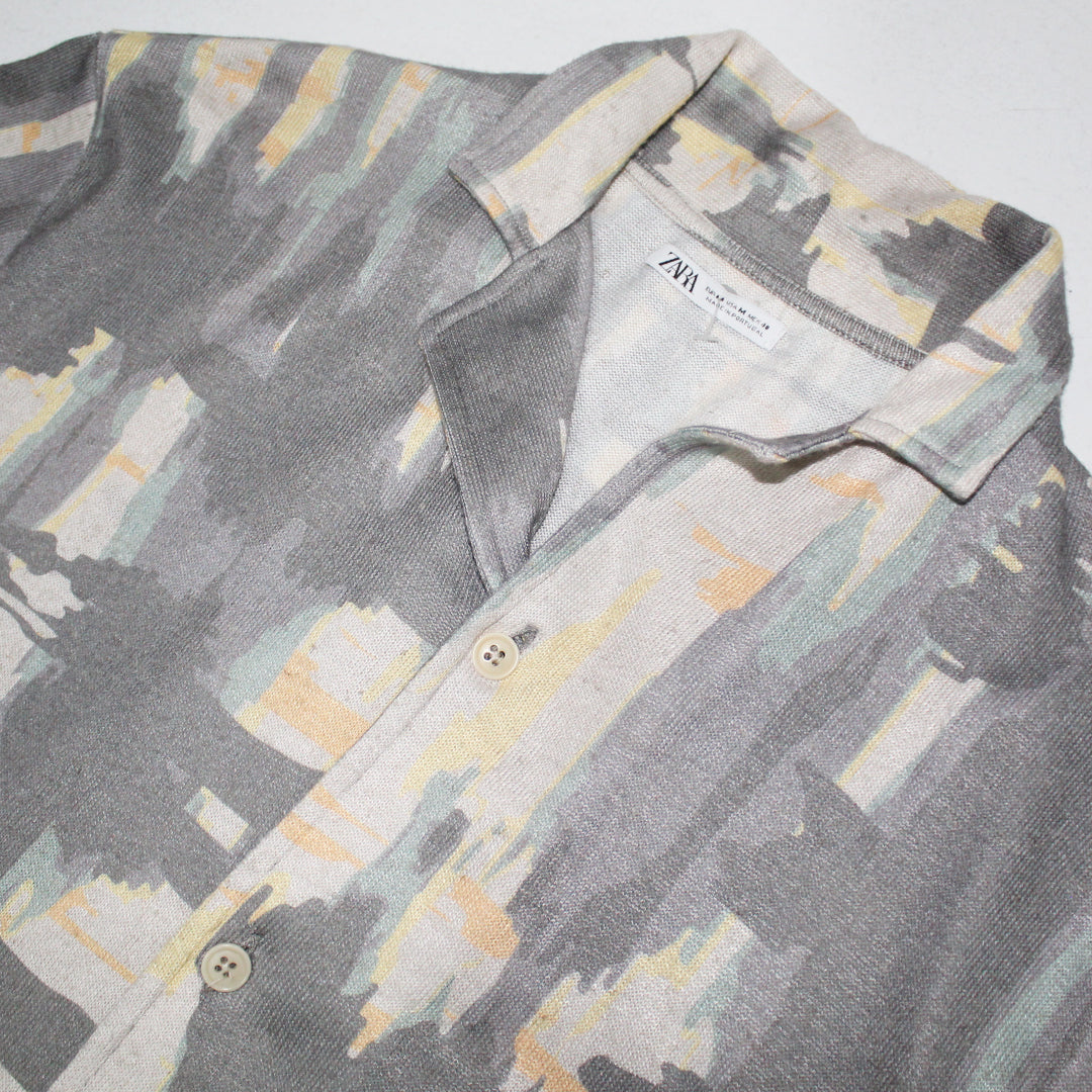 Camisa Zara Diseño (M)
