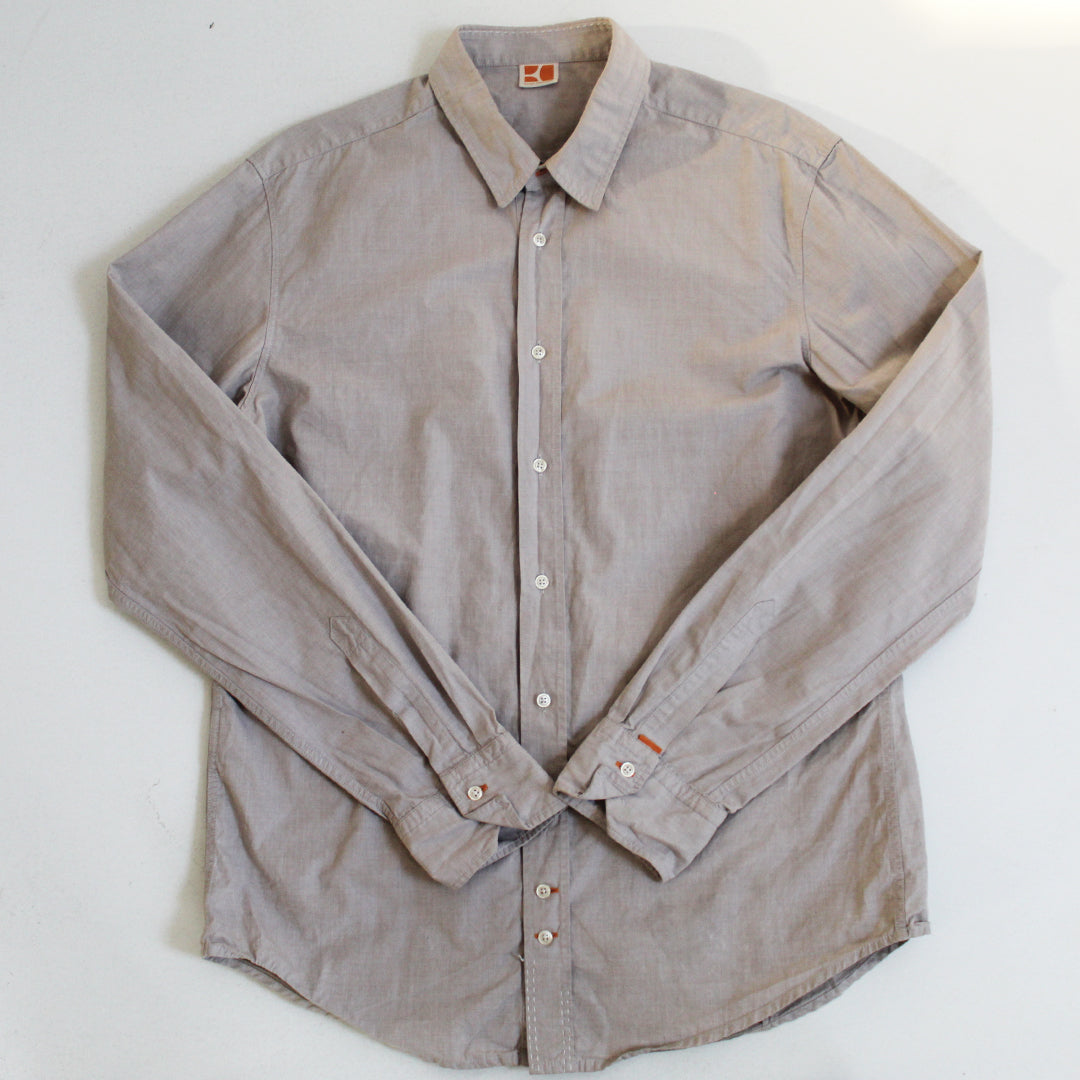 Camisa Hugo Boss Orange Beige (L)