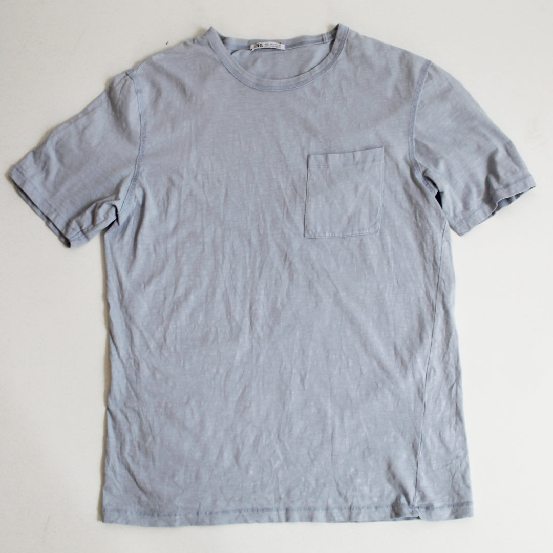 Playera Zara Celeste (L)