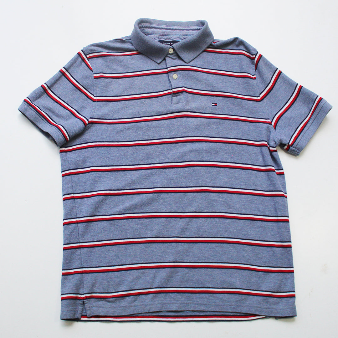 Polo fashion tommy hilfiger rayas