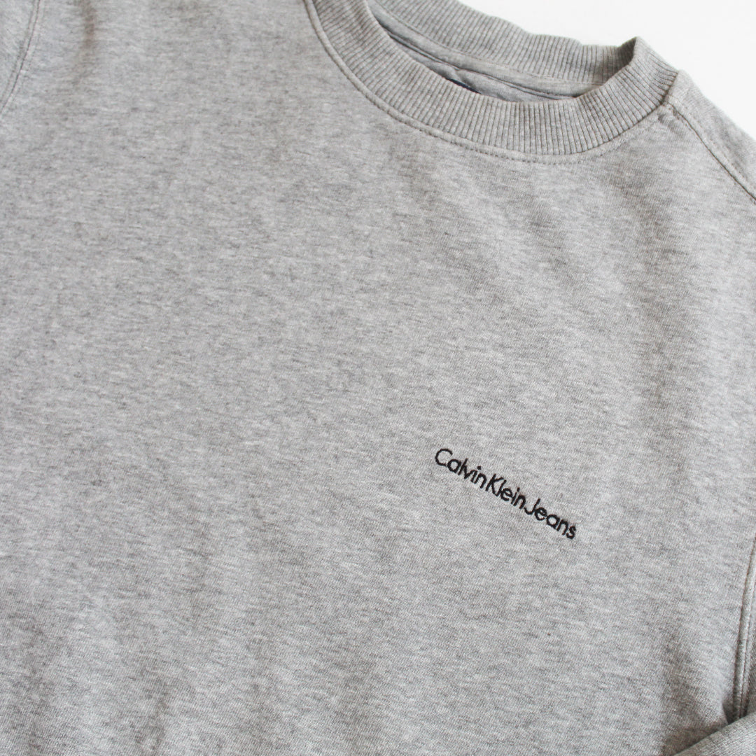 Sudadera Calvin Klein Gris (S)