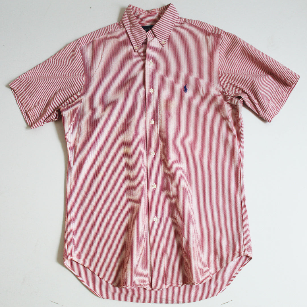 Camisa Ralph Lauren Rayas Rojas (M)