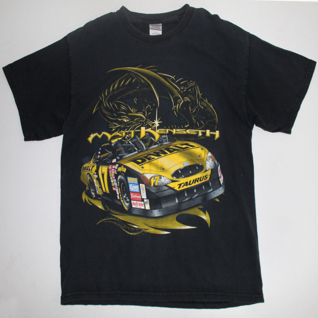 Playera Vintage Matt Kenseth Negra (L)
