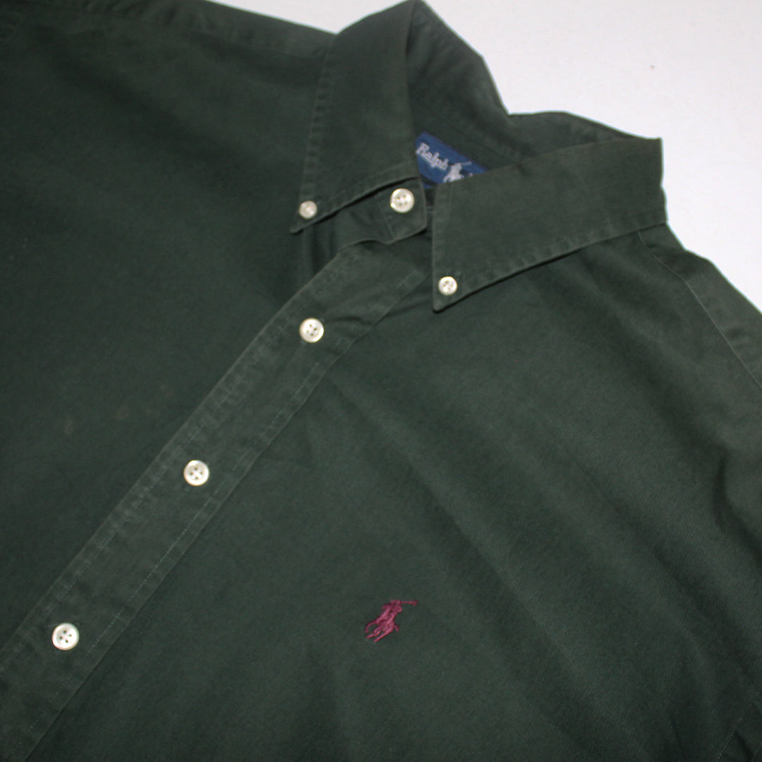 Camisa Ralph Lauren Verde (XL)