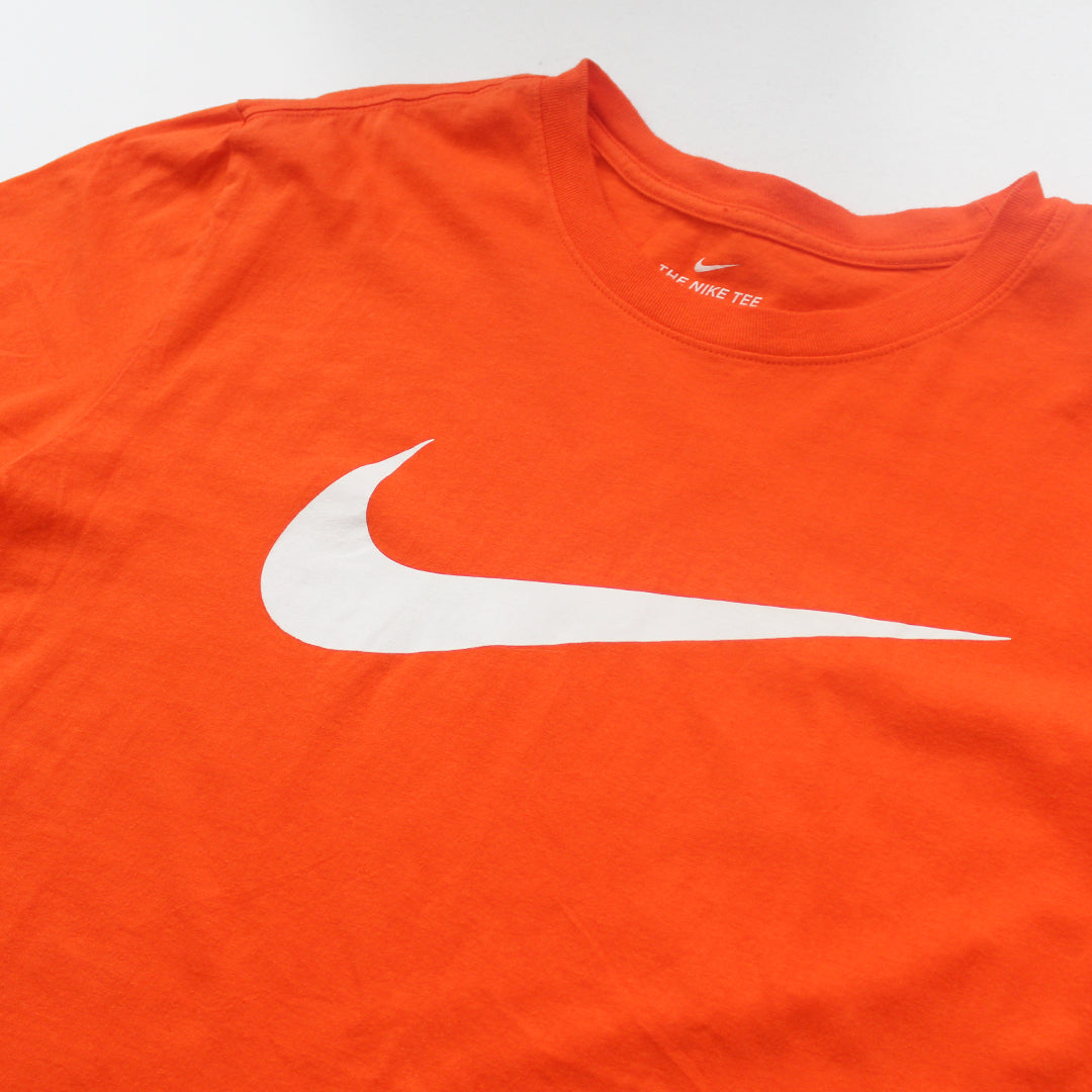 Playera nike naranja on sale