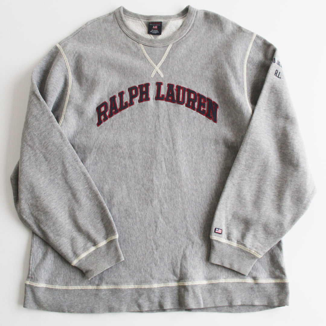 Sueter Ralph Lauren Vintage Gris (XXL)