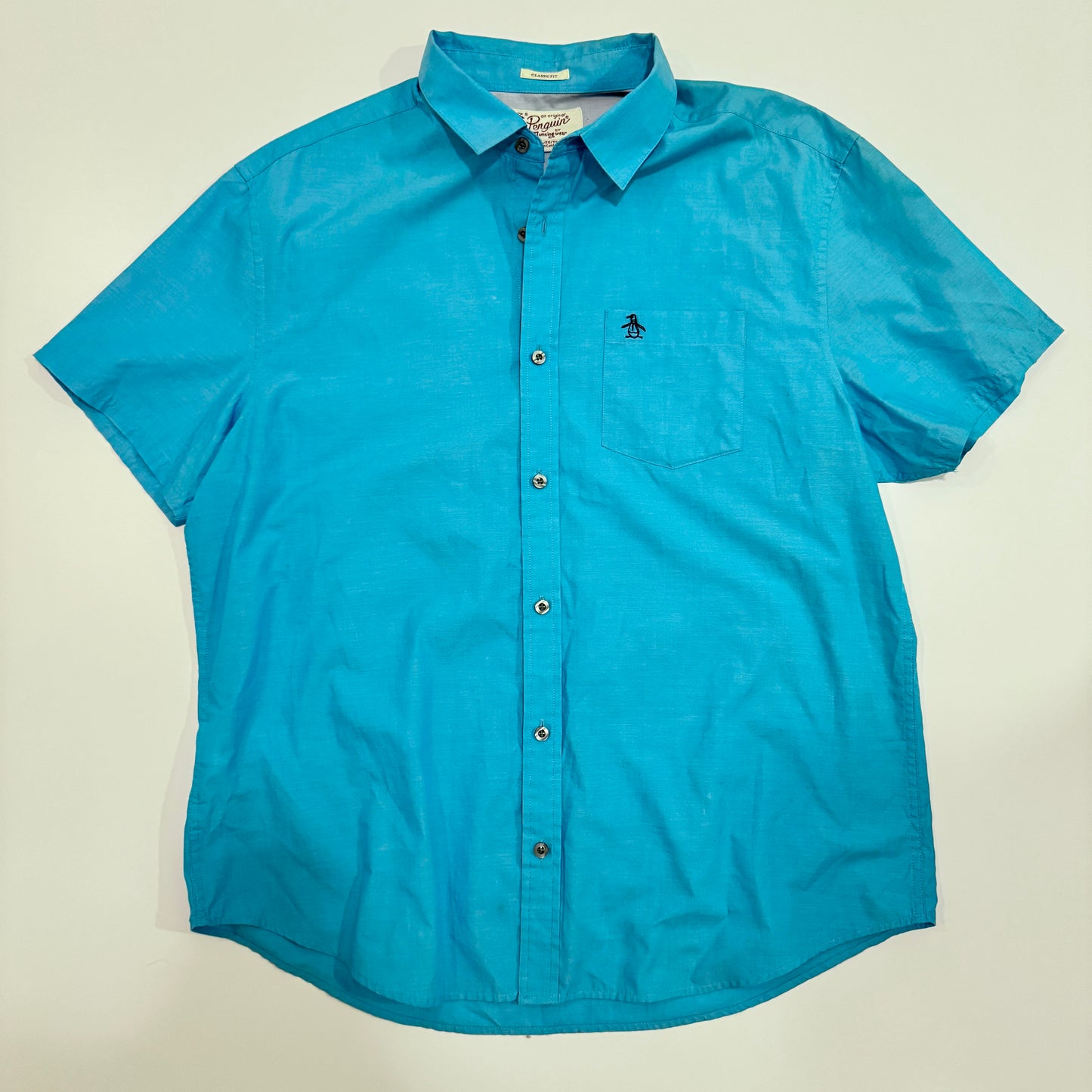 Camisa Penguin Celeste (XL)