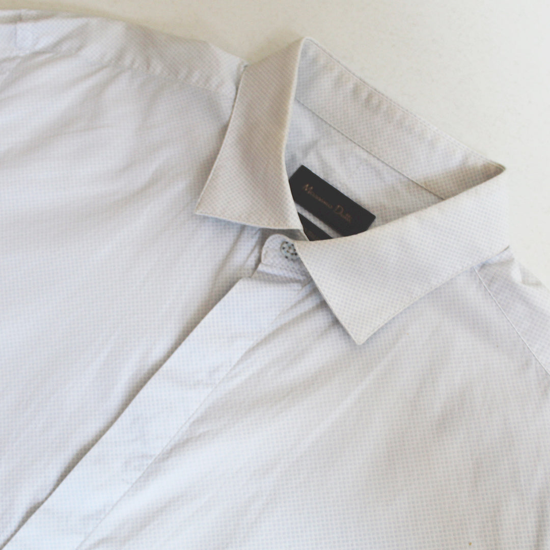 Camisa Massimo Duti Blanca (L)