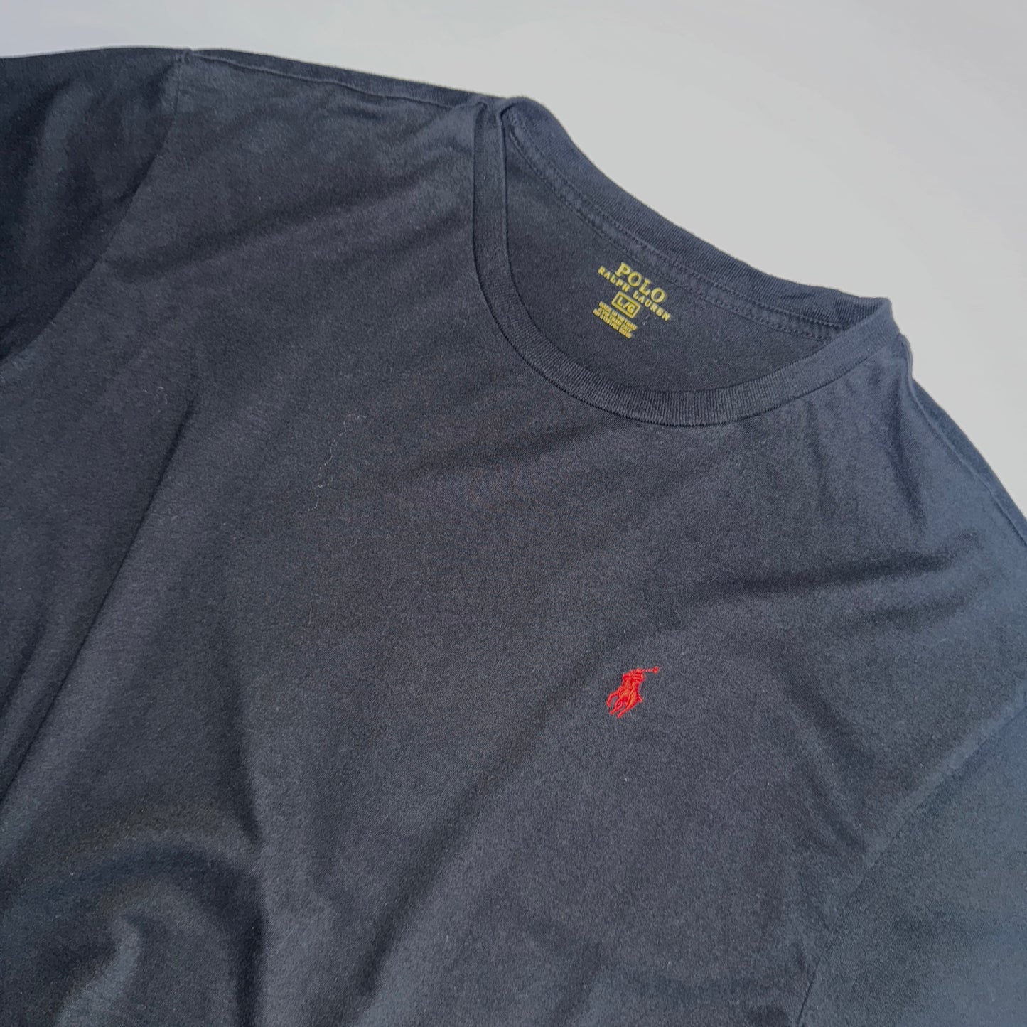 Playera Ralph Lauren Negra (L)