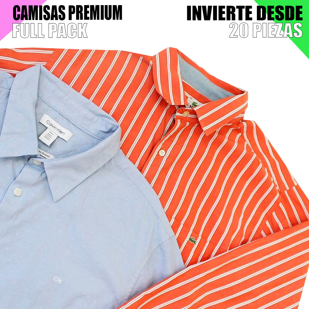 Camisas Premium Pack – Mix Marcas