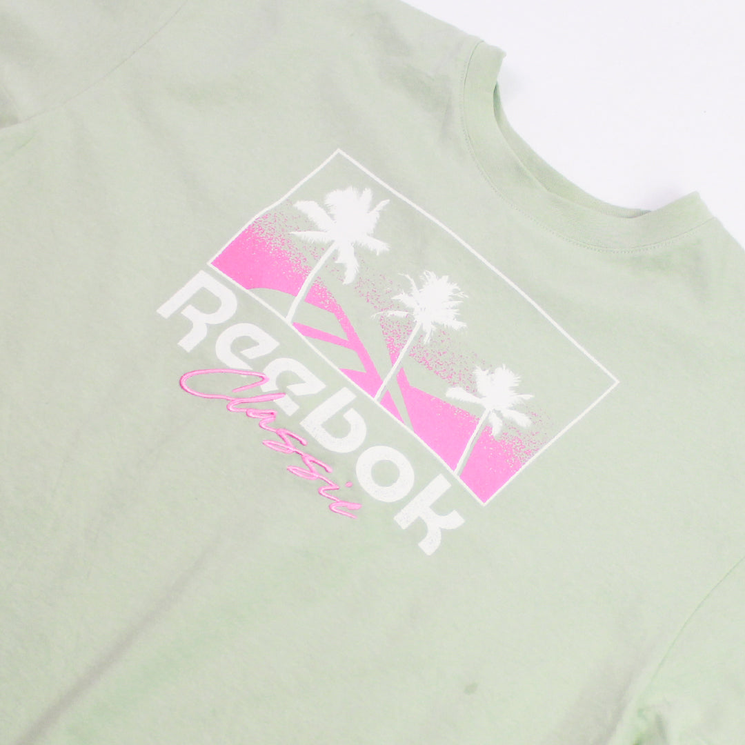 Playera Reebok Verde (M-MUJER)