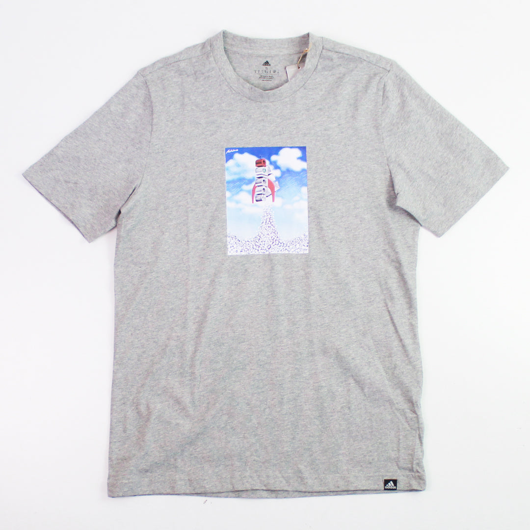 Playera Adidas Gris (S)
