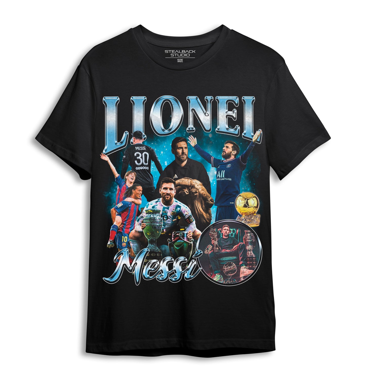 Playera Lionel Messi | Stealback Studio