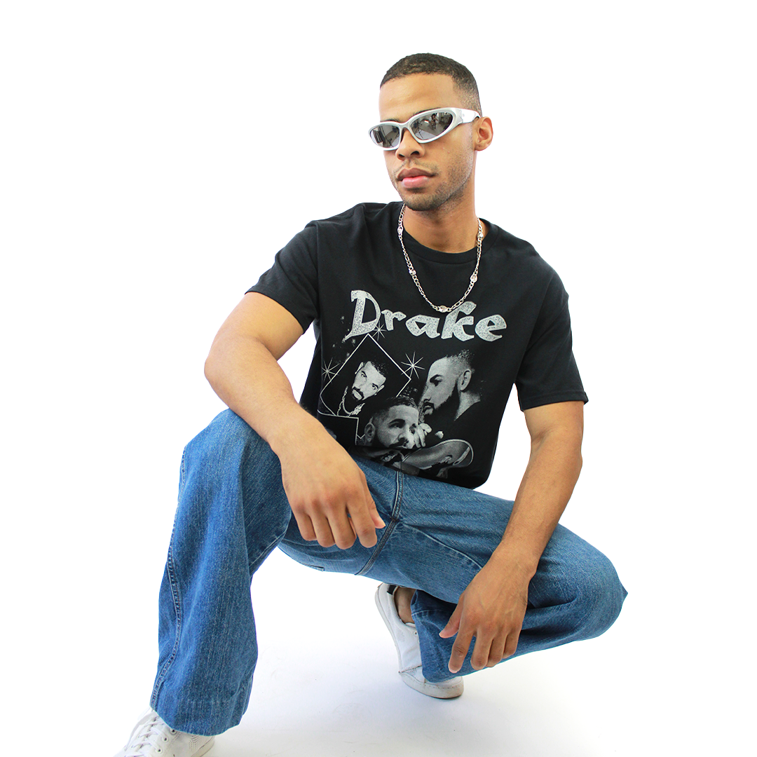 Playera Drake Negra | Stealback Studio