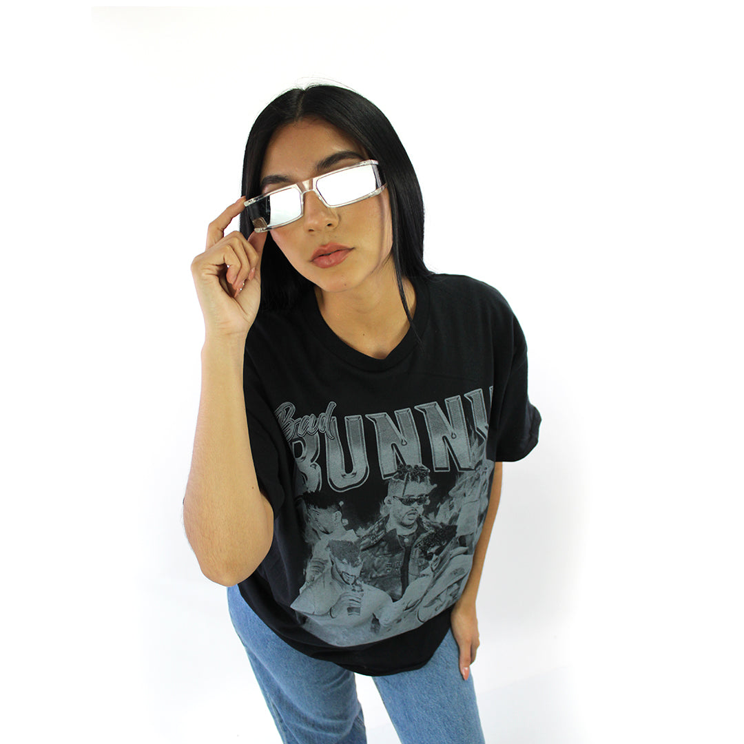 Playera Bad Bunny Negra | Stealback Studio