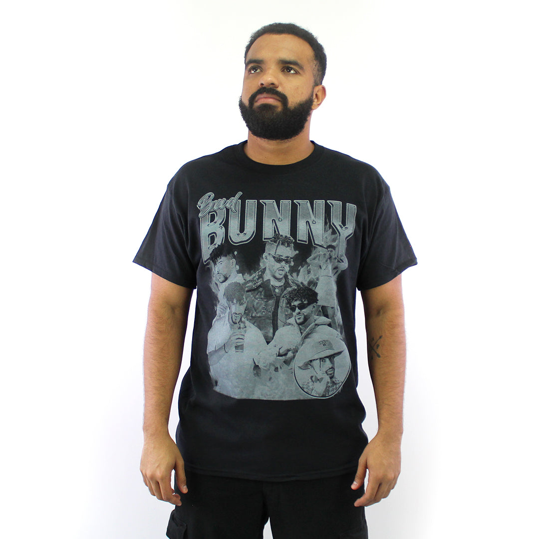 Playera Bad Bunny Negra | Stealback Studio
