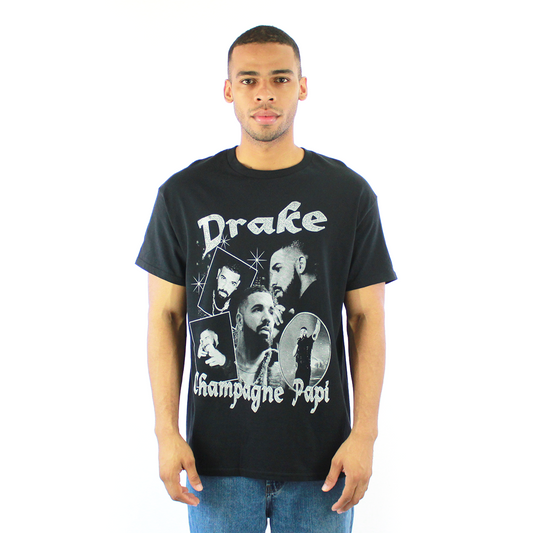 Playera Drake Negra | Stealback Studio