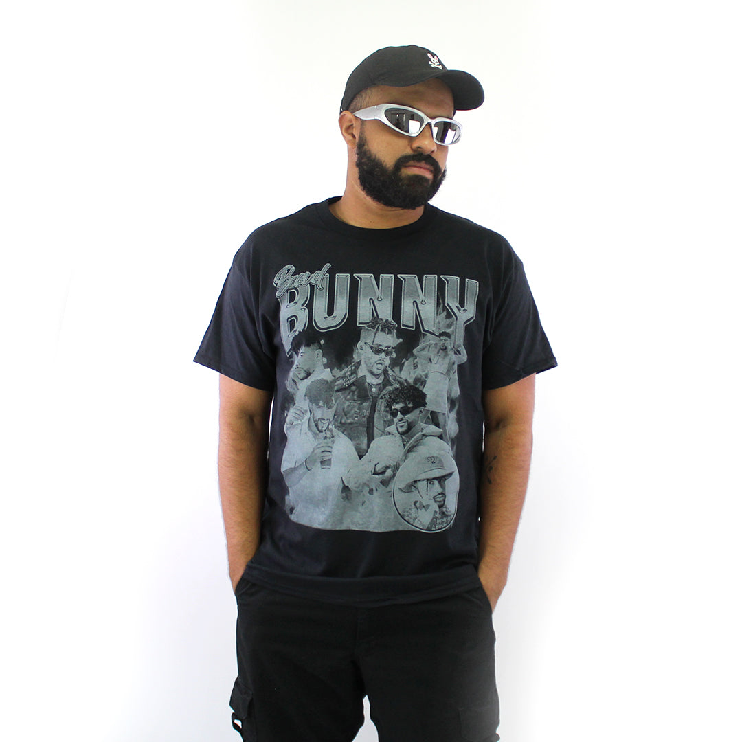 Playera Bad Bunny Negra | Stealback Studio