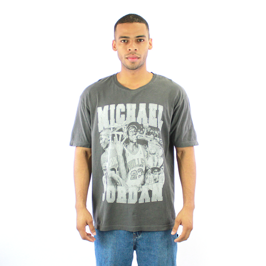 Playera Michael Jordan Gris | Stealback Studio