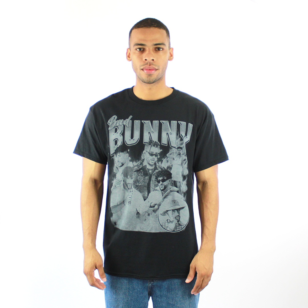 Playera Bad Bunny Negra | Stealback Studio