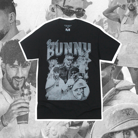 Playera Bad Bunny Negra | Stealback Studio