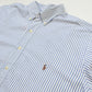 Camisa Ralph Lauren Rayas Azules (XL)