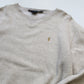 Sudadera Ralph Lauren Beige (L - MUJER)