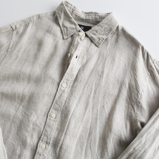 Camisa De Lino Beige  Banana Republic (XL)