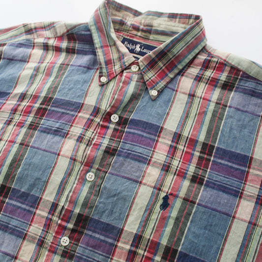 Camisa Ralph Lauren Cuadros (XL)