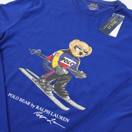 Playera Ralph Lauren Polo Bear Azul (L)