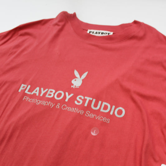 Playera Playboy Coral Oversize  (L)