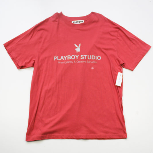 Playera Playboy Coral Oversize  (L)