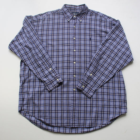 Camisa Ralph Lauren Cuadros Azules (XL)