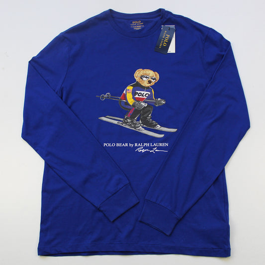 Playera Ralph Lauren Polo Bear Azul (L)