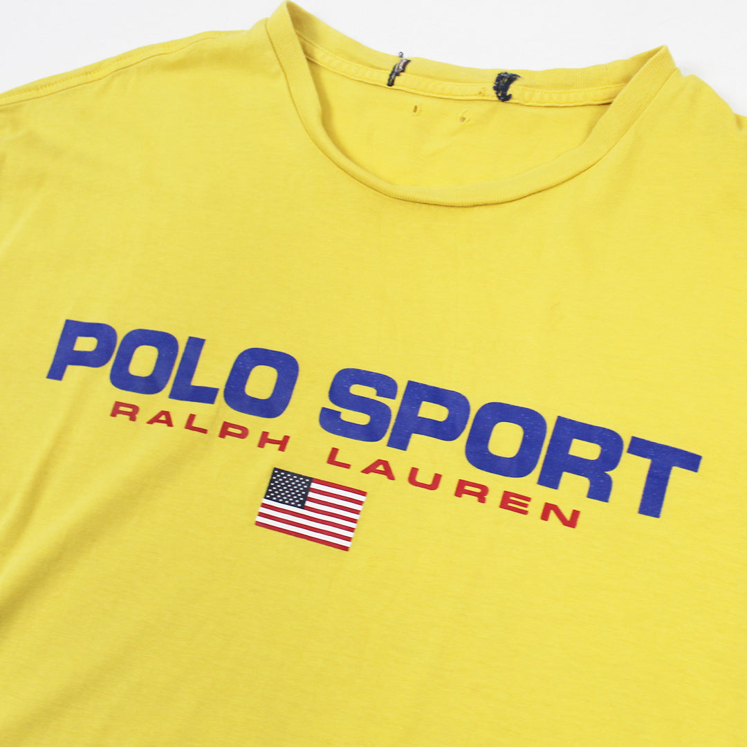 Playera Ralph Lauren Amarilla (XL)