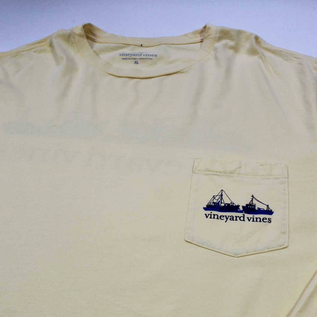 Playera Vineyard Vines Amarilla (XL)