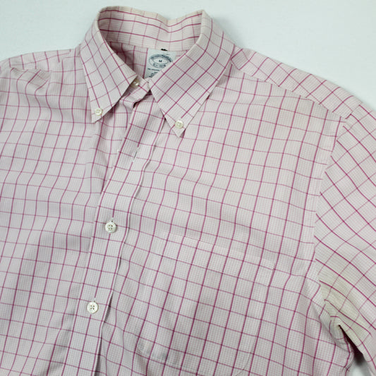 Camisa Brooks Brothers Cuadros Rosas (M)