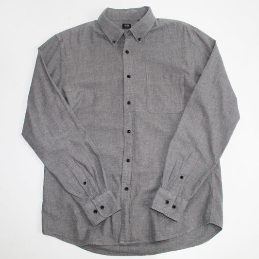Camisa Uniqlo  Gris (M)