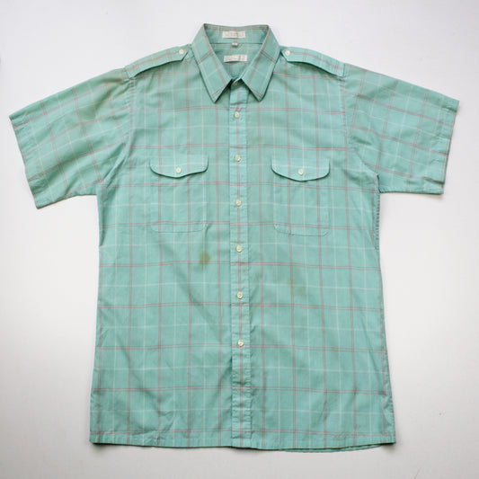 Camisa Christian Dior Vintage Menta (XL)