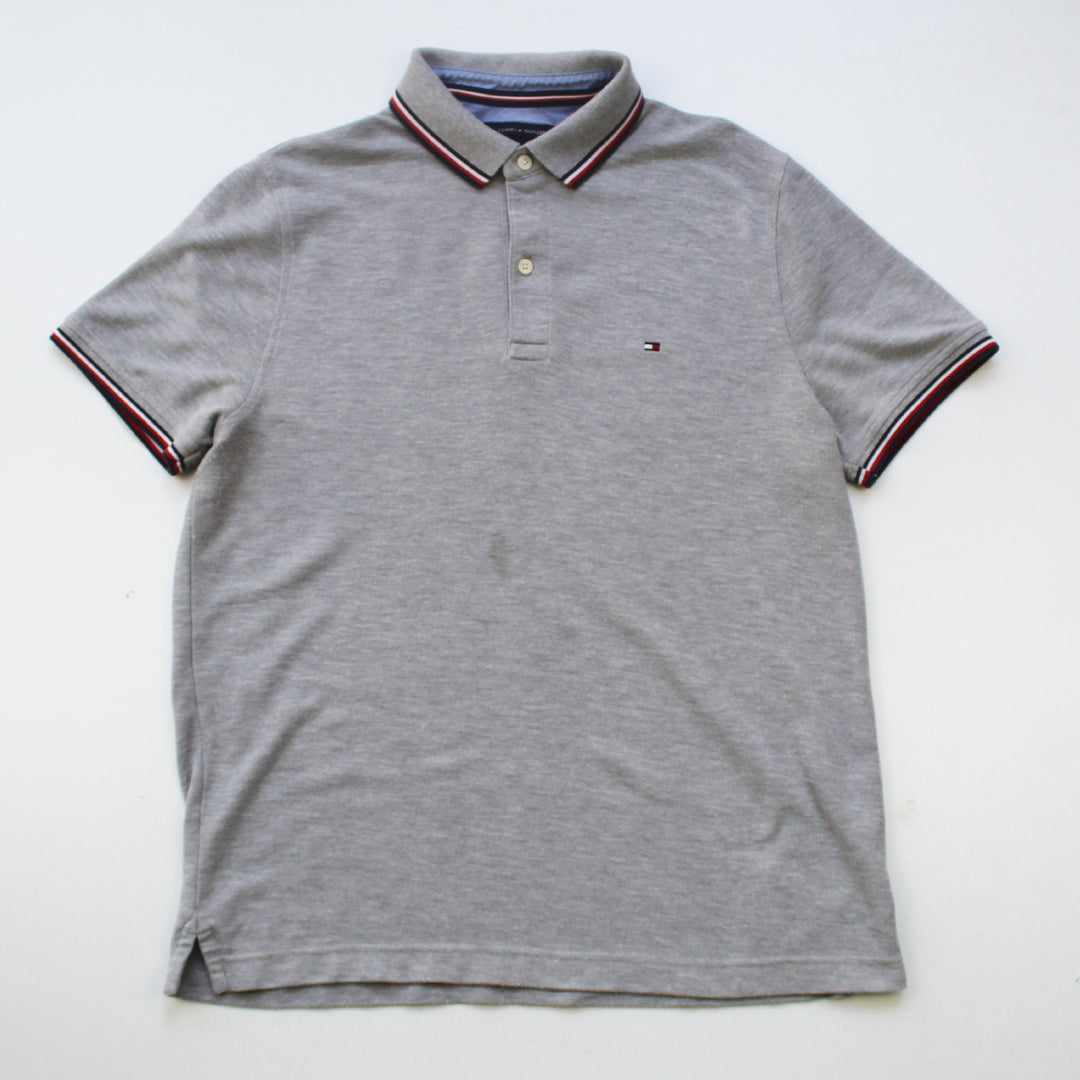 Polo Tommy Hilfiger Gris (M) (Copia