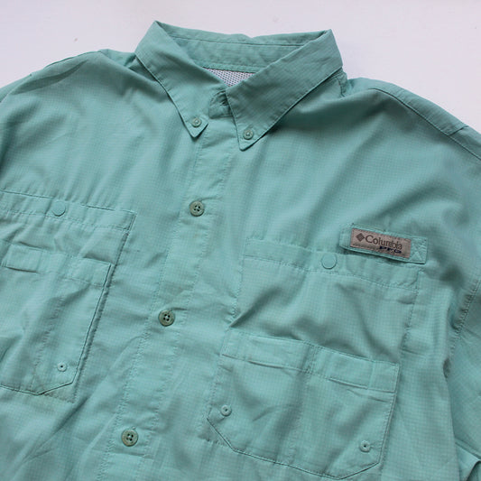 Camisa Columbia Verde (XL)