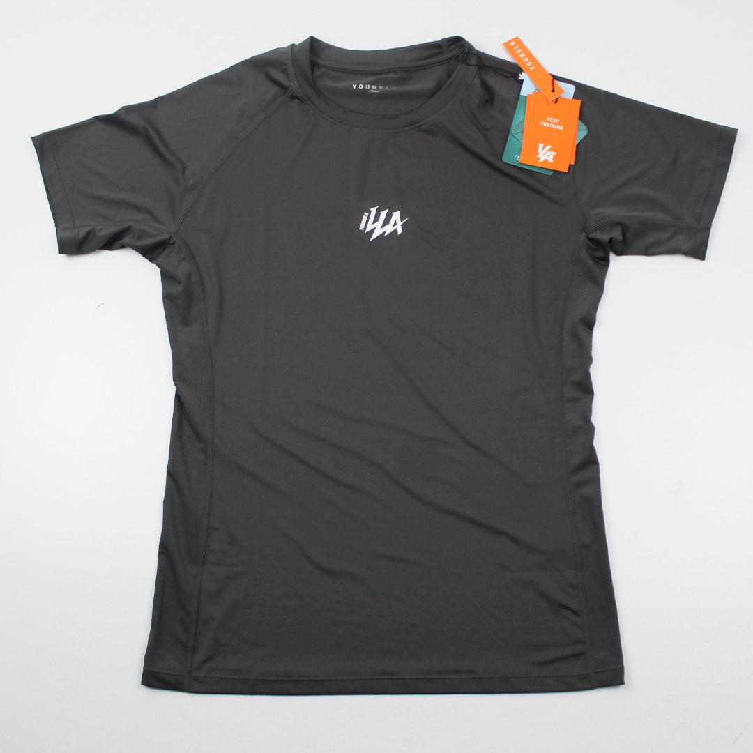 Playera De Compresion Youngla Gris  (M)