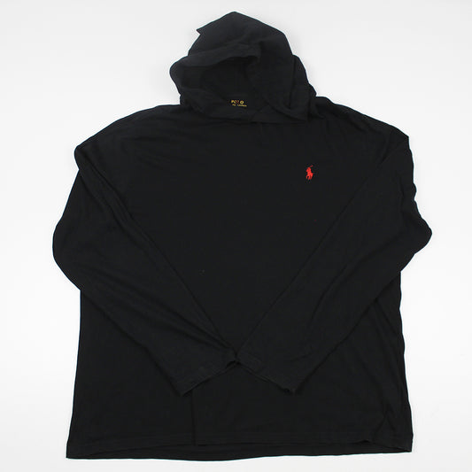 Sudadera Delgada  Ralph Lauren Negra (XL)