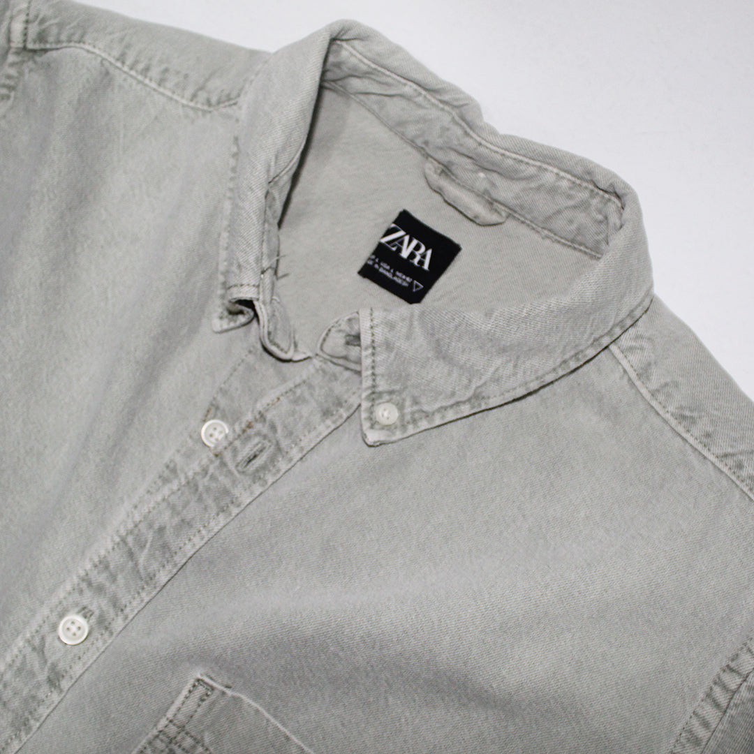 Sobrecamisa Zara Mezclilla (L)
