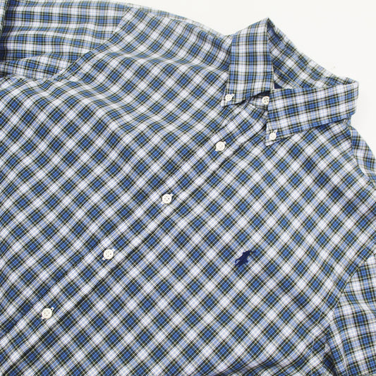 Camisa Ralph Lauren Cuadros Azules  (L)