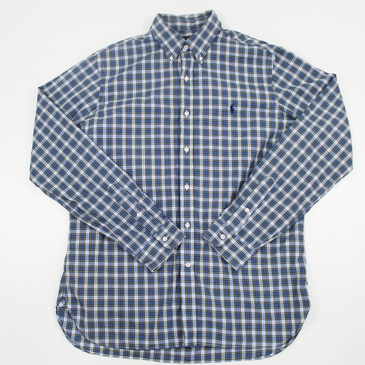 Camisa Ralph Lauren Cuadros Azules  (L)