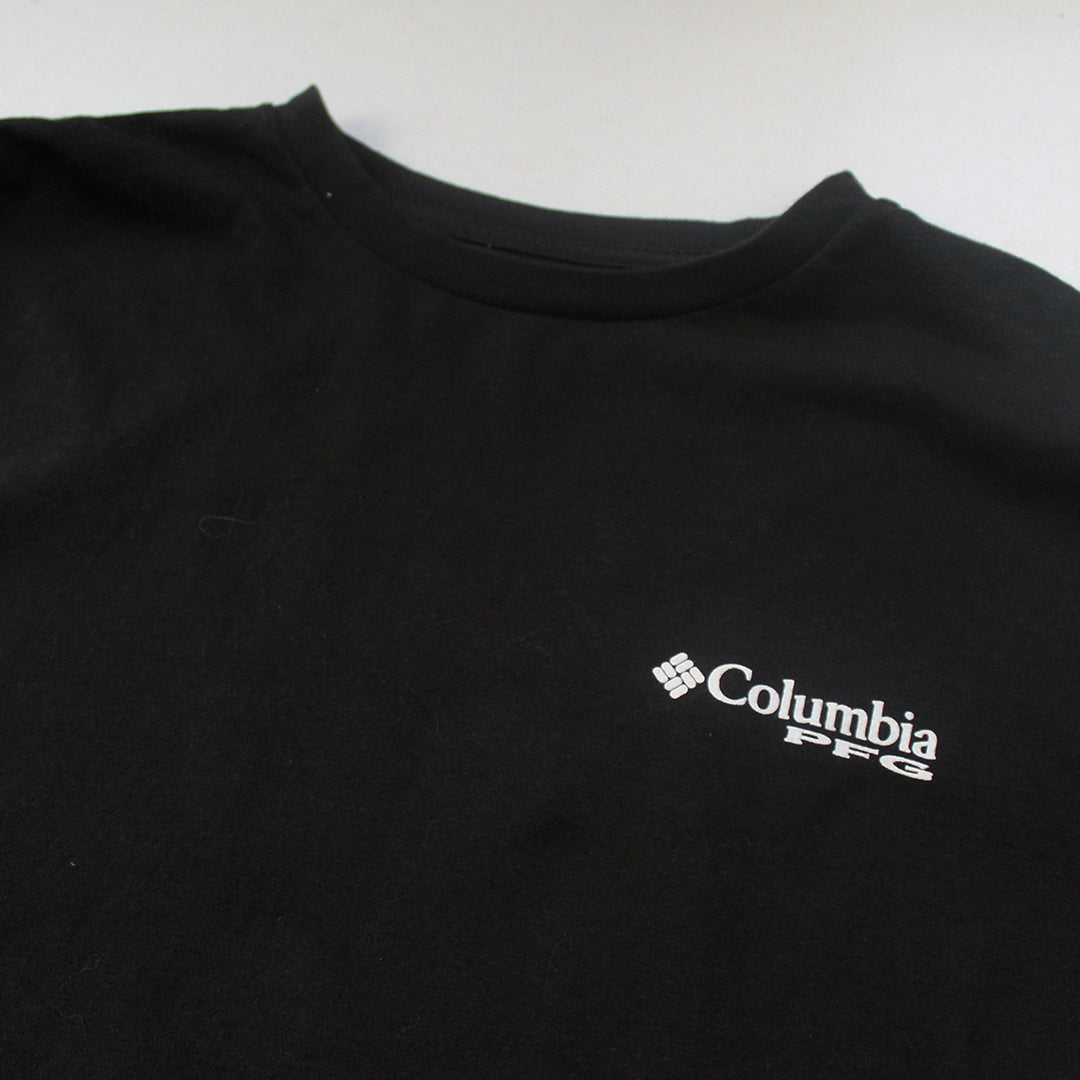 Playera Columbia Negra (L)