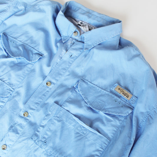 Camisa Columbia Celeste (XL)